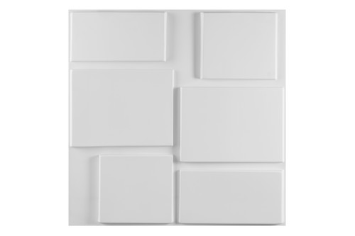 3D Duvar Paneli Beyaz C010