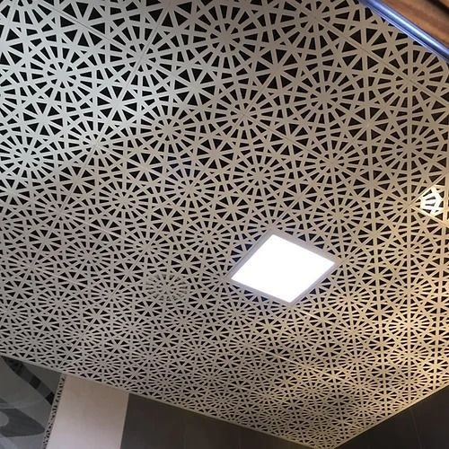 Dekoratif Tavan Paneli Orient Beyaz - 30x30cm
