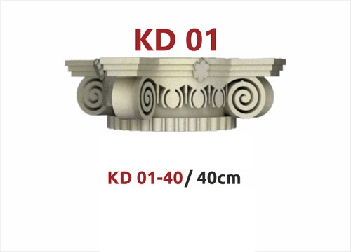 40 cm KD 01 Modeli Boynuzlu Yarım Kaide KD01-40