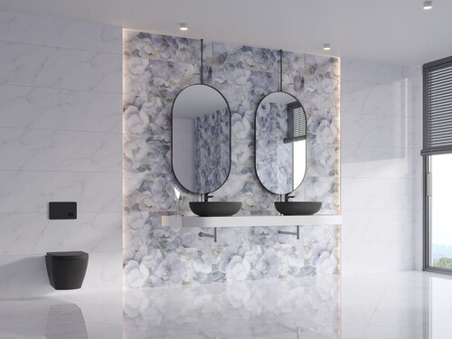 Qua Atlas Parlak Rektifiyeli Yer Duvar Seramiği - 40x120