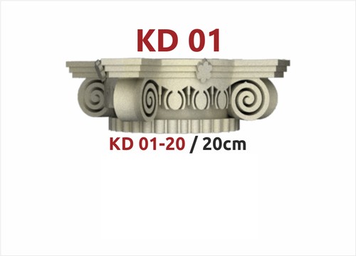 20 cm KD 01 Modeli Boynuzlu Yarım Kaide KD01-20
