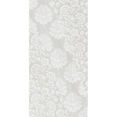 Seramiksan Lecce Damask Motif Açık Gri Mat Rektifiyeli Yer Duvar Seramiği 696104 - 60x120