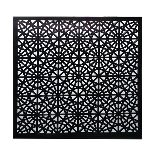 Dekoratif Tavan Paneli Orient Antrasit Siyah - 60x60cm