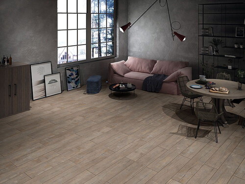 Qua Cenova Honey Mat Rektifiyeli Yer Duvar Seramiği - 20x120