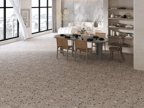 Qua Lumiere Yarı Parlak Rektifiyeli Yer Duvar Seramiği - 60x120